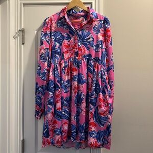 Lilly Pulitzer Long Sleeve Swing Dress